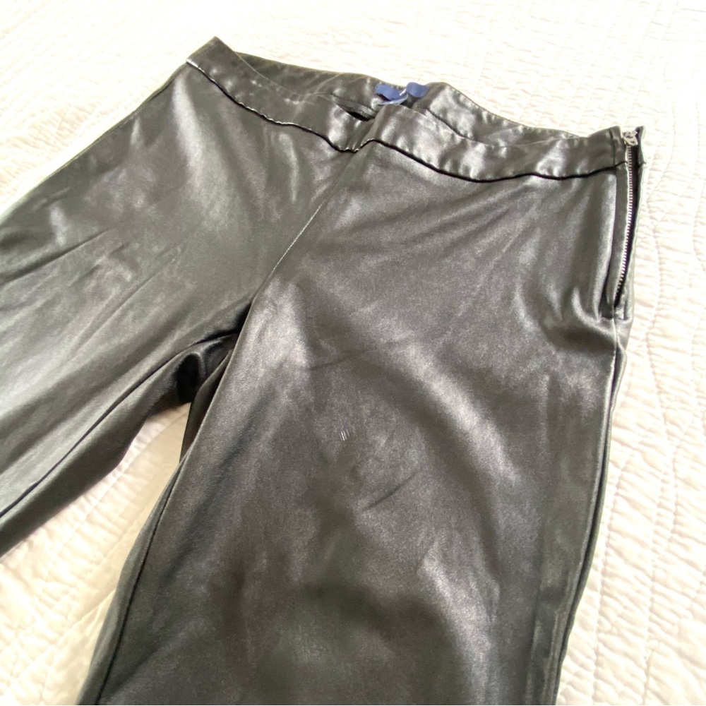 Faux leather leggings